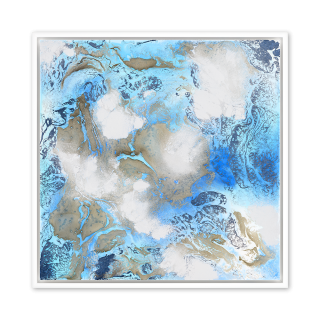 Terres mouvantes – Œuvre originale d’art abstrait par Ekaterina Grivet