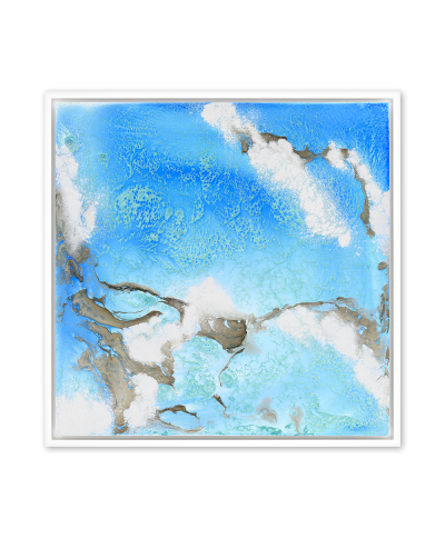 Souffle d’azur – Œuvre originale d’art abstrait par Ekaterina Grivet