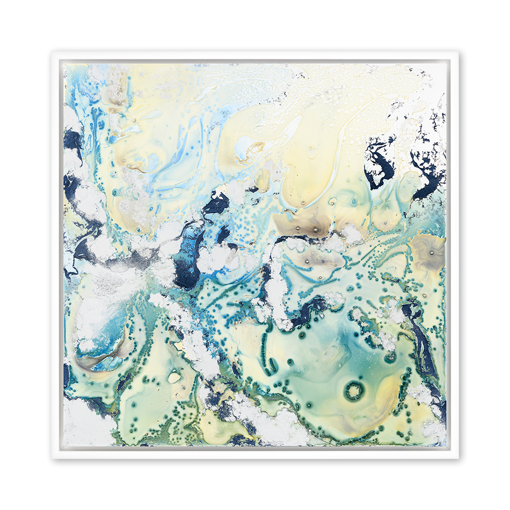 Jardin submergé – Œuvre originale d’art abstrait par Ekaterina Grivet