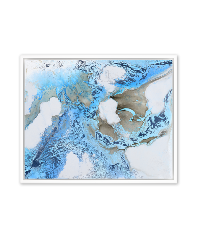 Rivages mouvants – Œuvre originale d’art abstrait par Ekaterina Grivet