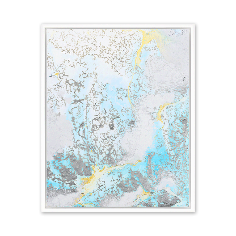 Clarté des courants – Œuvre originale d’art abstrait par Ekaterina Grivet