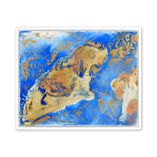 Imagined Geographies – Original Abstract Artwork by Ekaterina Grivet