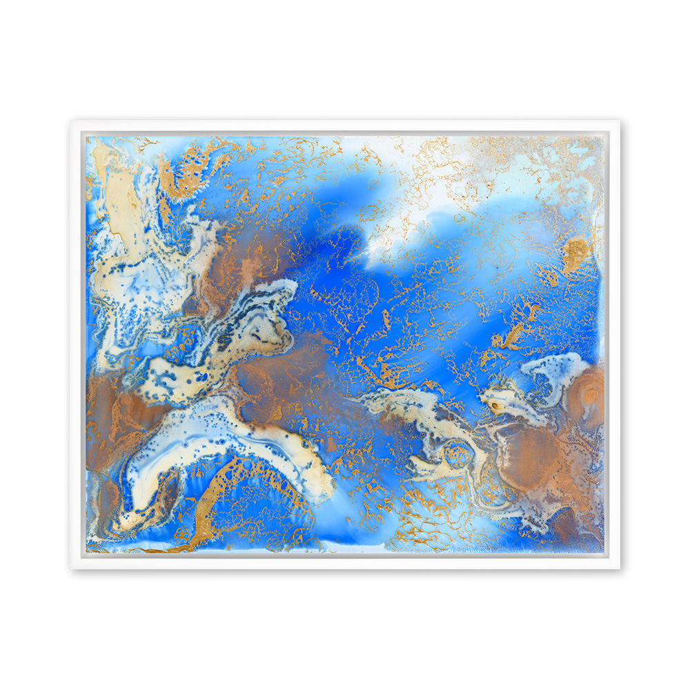 Archipel doré – Œuvre originale d’art abstrait par Ekaterina Grivet