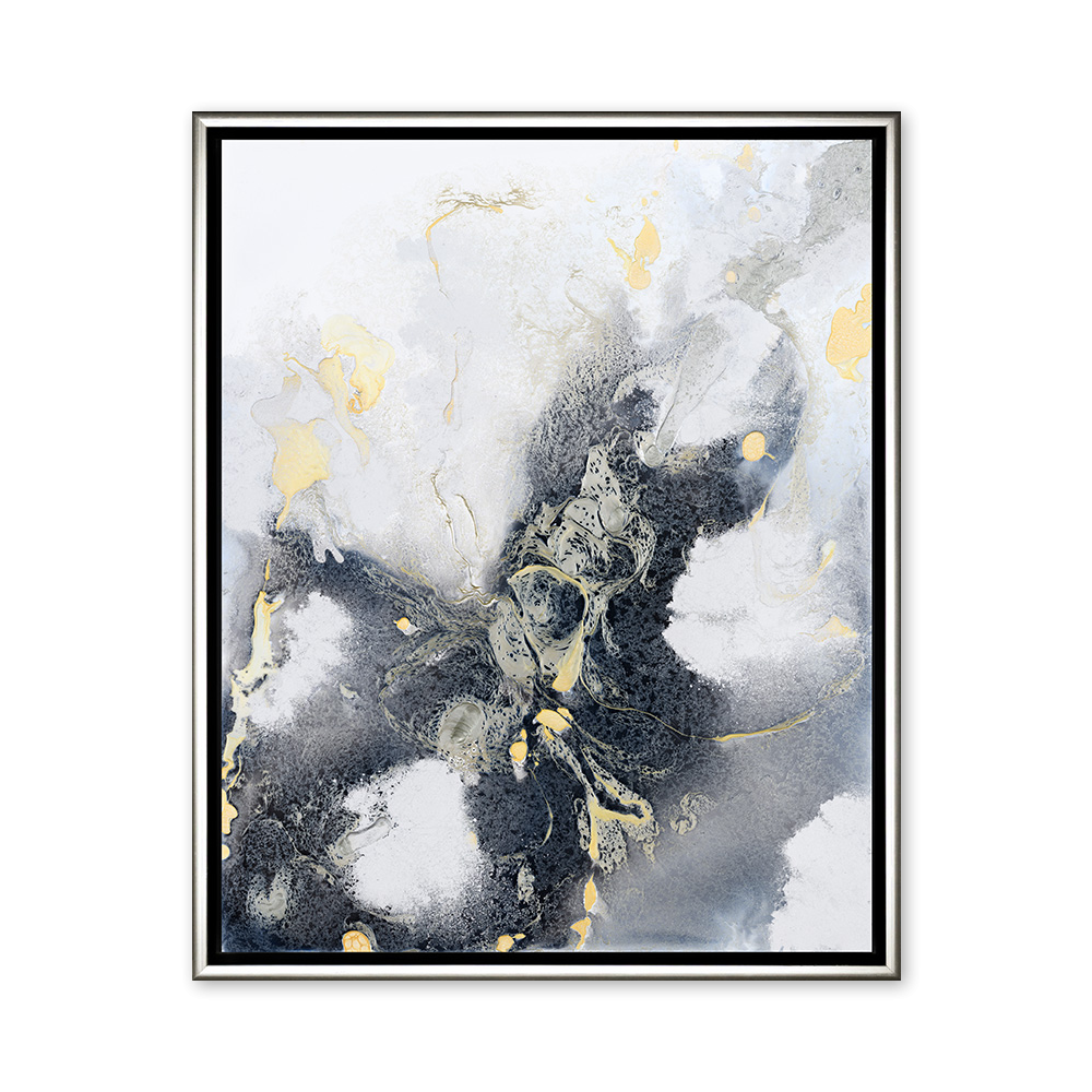 Fracture lumineuse – Œuvre originale d’art abstrait par Ekaterina Grivet